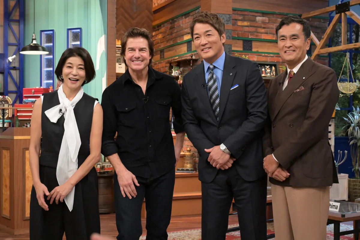 トム・クルーズ、『ザワつく！金曜日』に緊急参戦　今回の来日で唯一のバラエティー出演