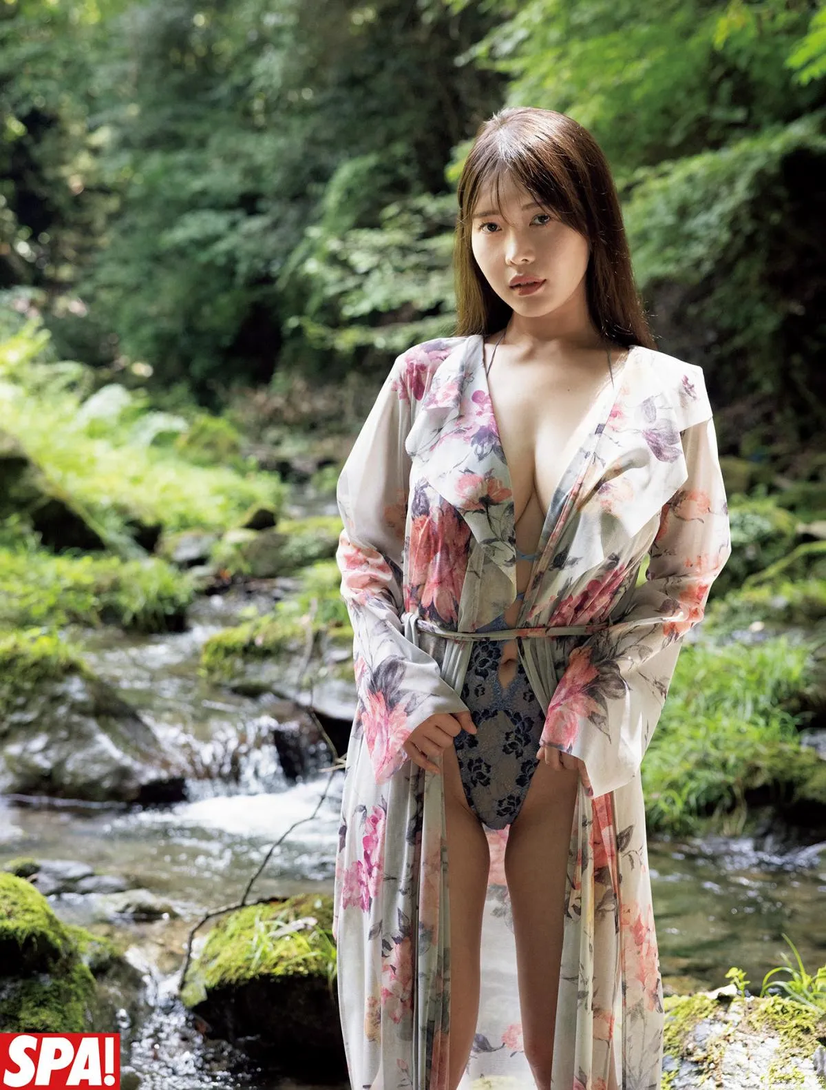 “色白スレンダーJカップ”白川愛梨、『週刊SPA!』の人気企画「グラビアン魂」に登場
