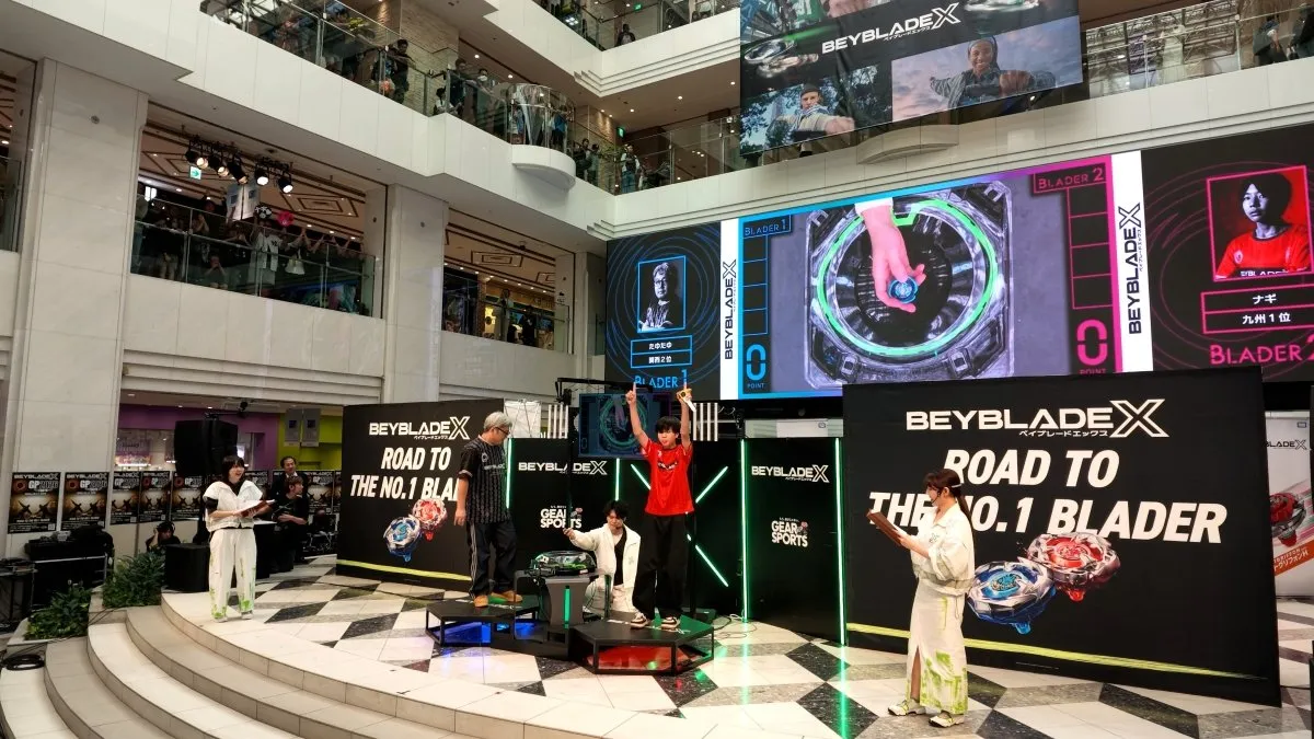 『BEYBLADE X』日本一決定戦、会場が沸いた激闘　競技歴1年半の“トキョモ”が王者に「世界、獲ってきます！」