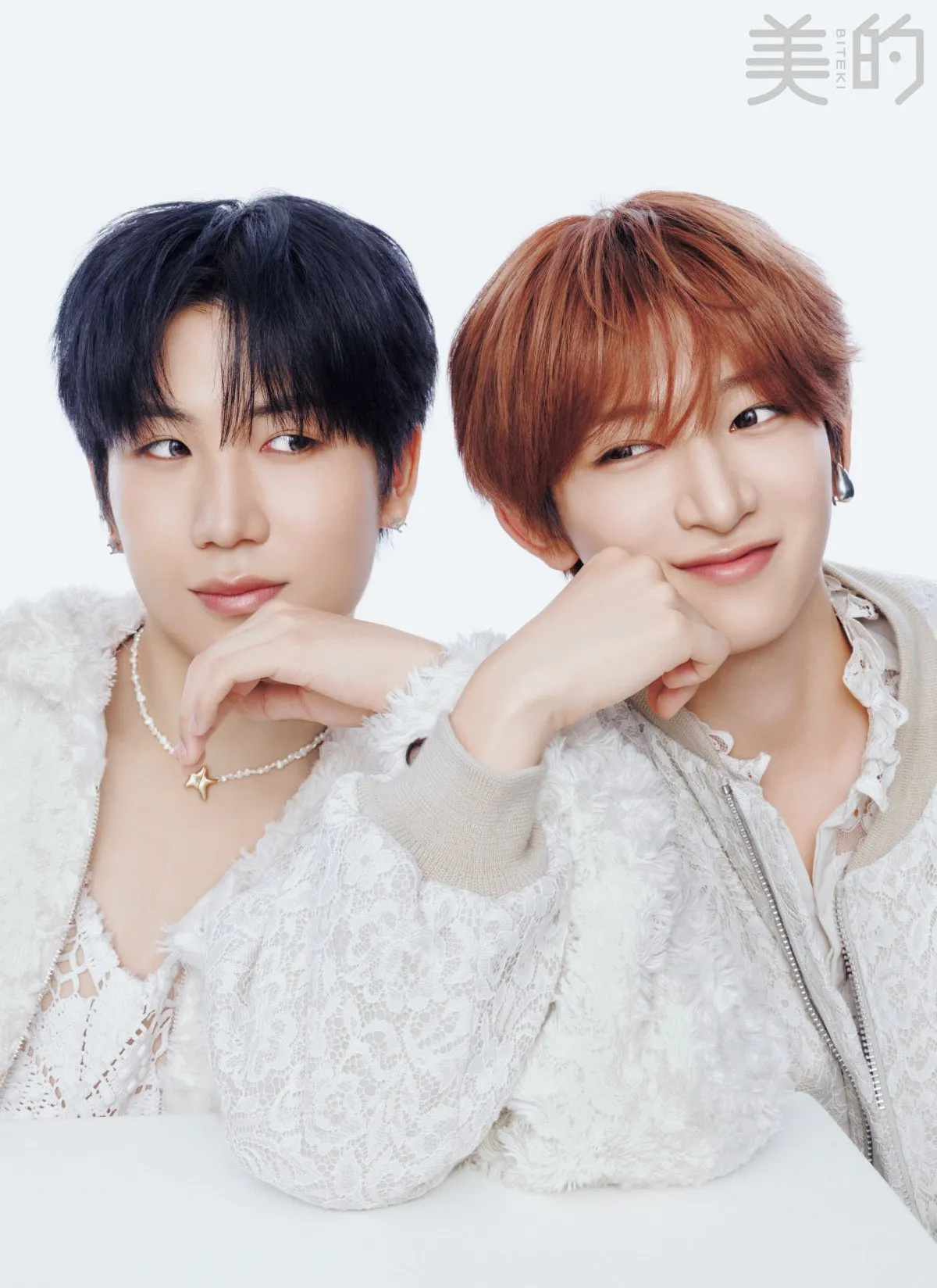 MAZZEL・NAOYA＆HAYATO、美麗カットで表紙「盛れてる！」「美だわ！」　ほっこり対談も