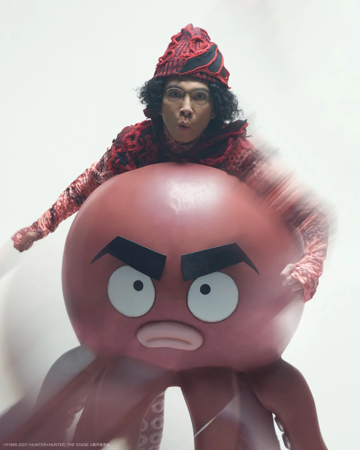 片桐仁、舞台『H×H』出演で話題　イカルゴ役で独特なビジュアル公開「面白すぎる」