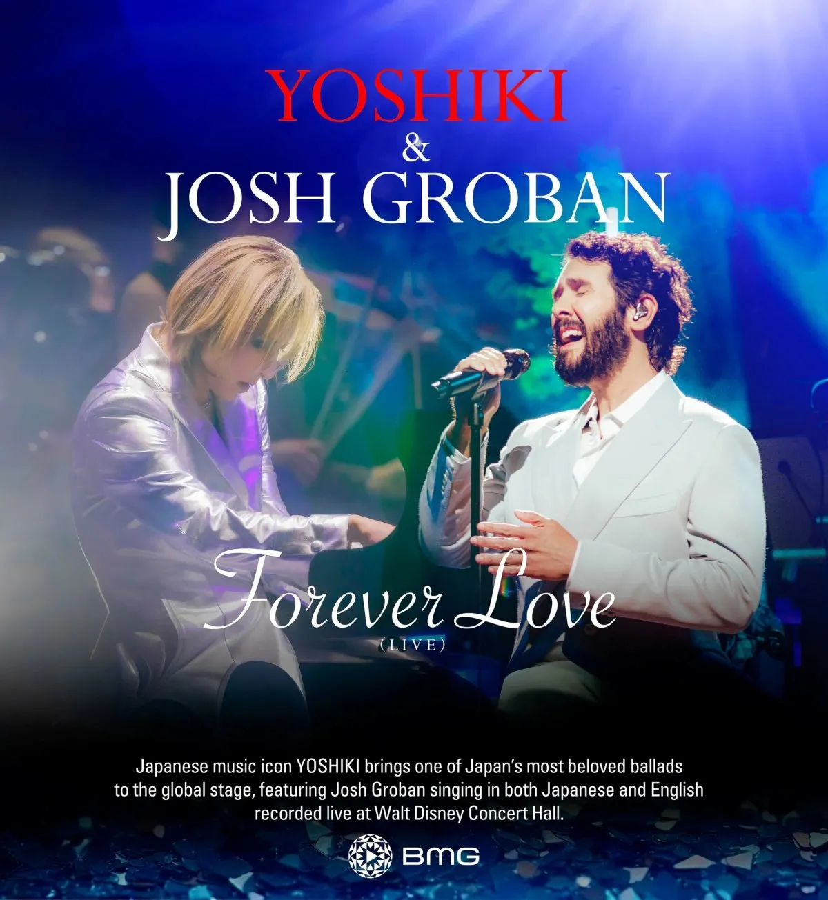 YOSHIKI、ジョシュ・グローバンとの「Forever Love」フル映像公開　グラミー賞2部門にエントリー
