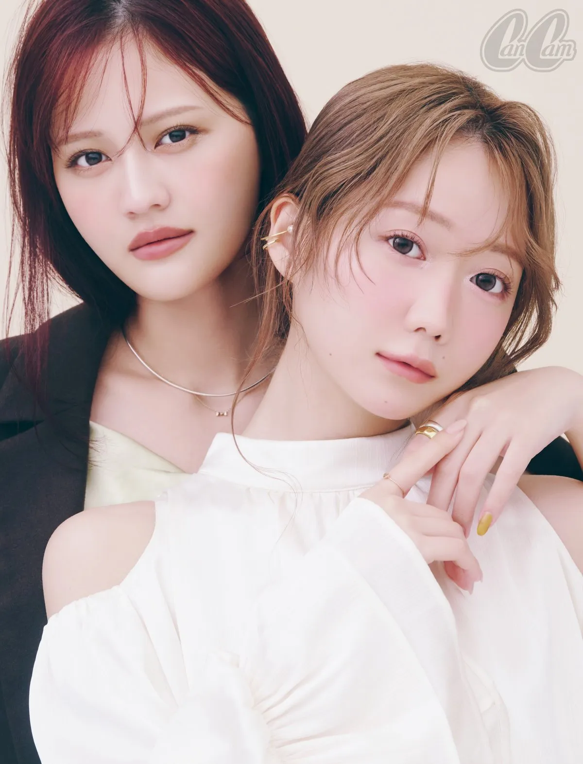 ＝LOVE大谷映美里＆髙松瞳、『CanCam』メイク特集に登場　ふたりの最新ビューティ事情をさらに深掘り