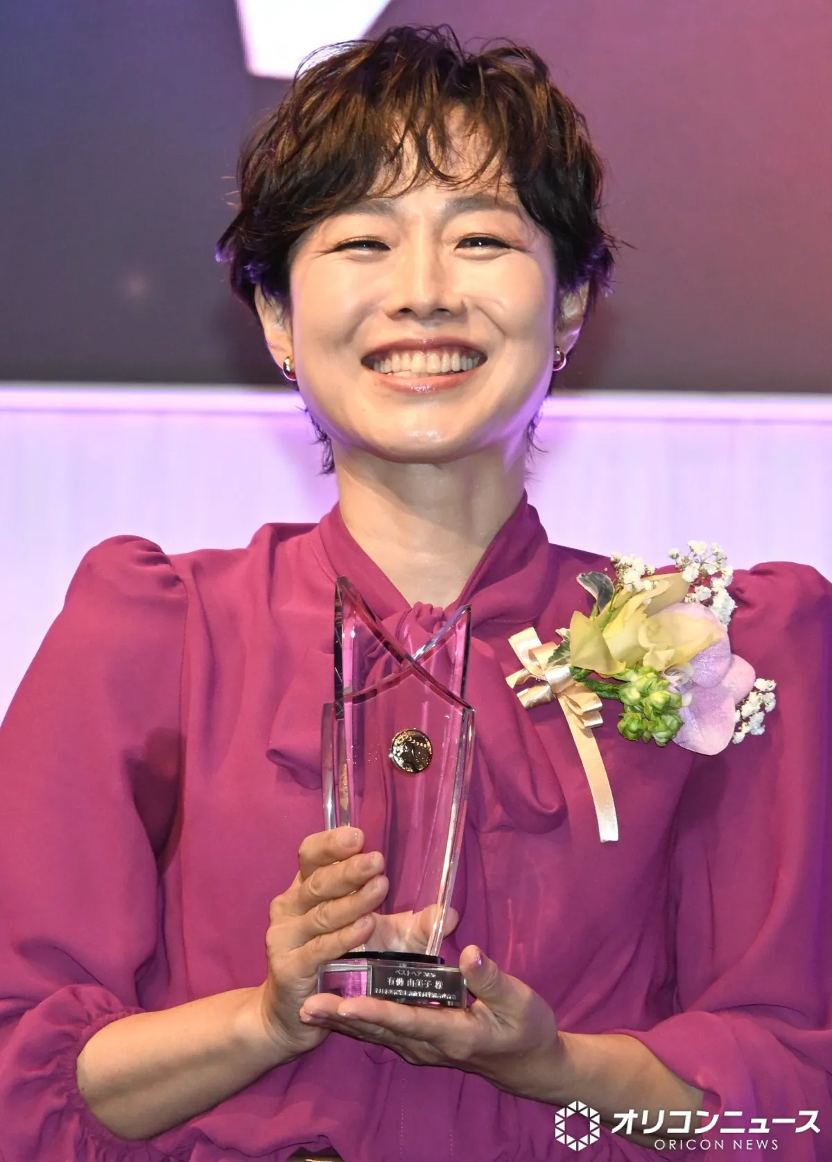 有働由美子、阪神の近況は「リーグ優勝の日に止まっております」　来年の日本一でトラ柄ヘアを約束