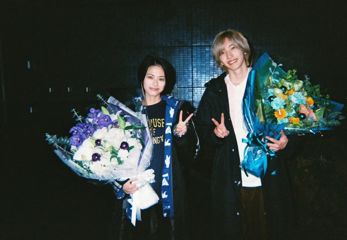 なにわ男子・道枝駿佑＆安斉星来、“写ルンです”で撮ったオフショ公開　『うるわしの宵の月』スペシャルPVに盛り込む
