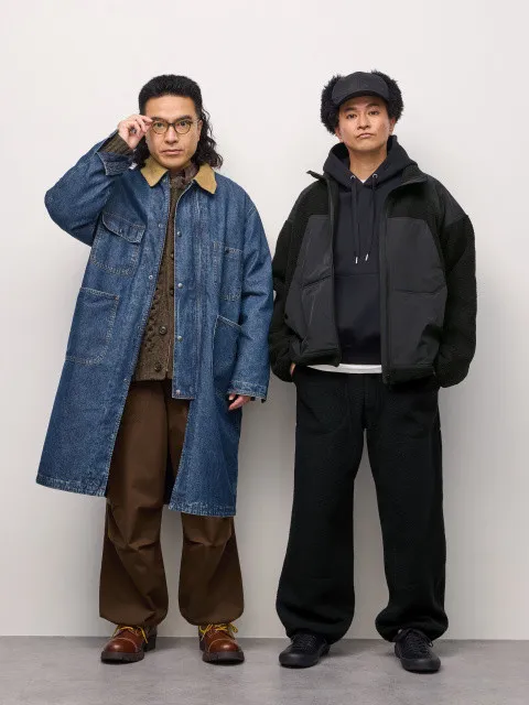【GU】芸人・カナメストーン、ジーユー×エンジニアドガーメンツ着こなしに「すごすきない？？？」「スーパーモデルで最高」反響