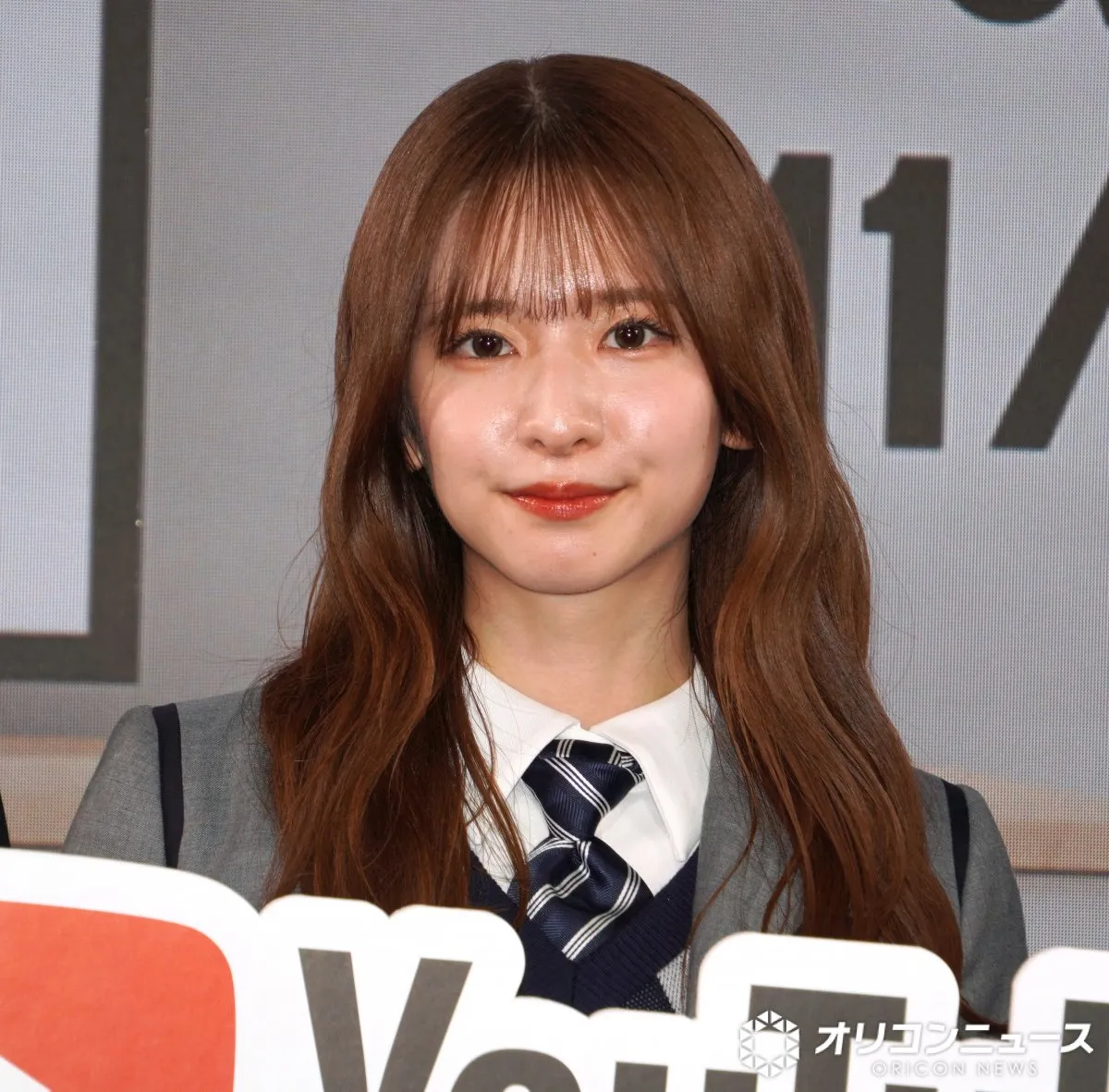 乃木坂46・菅原咲月、“新制服”を初お披露目　報道陣を前にした生配信でド緊張「私が新制服を着て登場するのはここが初めて」
