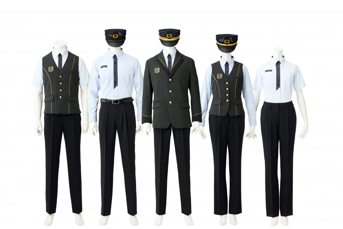 東京モノレール、16年ぶり制服刷新でネクタイを通年廃止　シャツには“ネクタイ風”の市松模様