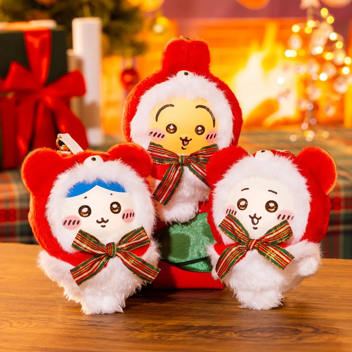 テディベア姿のちいかわたちがクリスマス仕様におめかし　「Kiramekko（きらめっこ）」に新商品登場