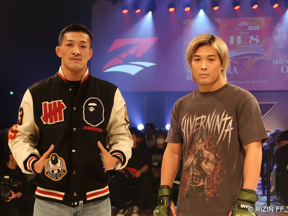 【RIZIN】鹿志村仁之介と太田忍の“馴れ合い”に王者サバテロが強烈ダメ出し「試合当日は殺し合わないと俺が許さない」