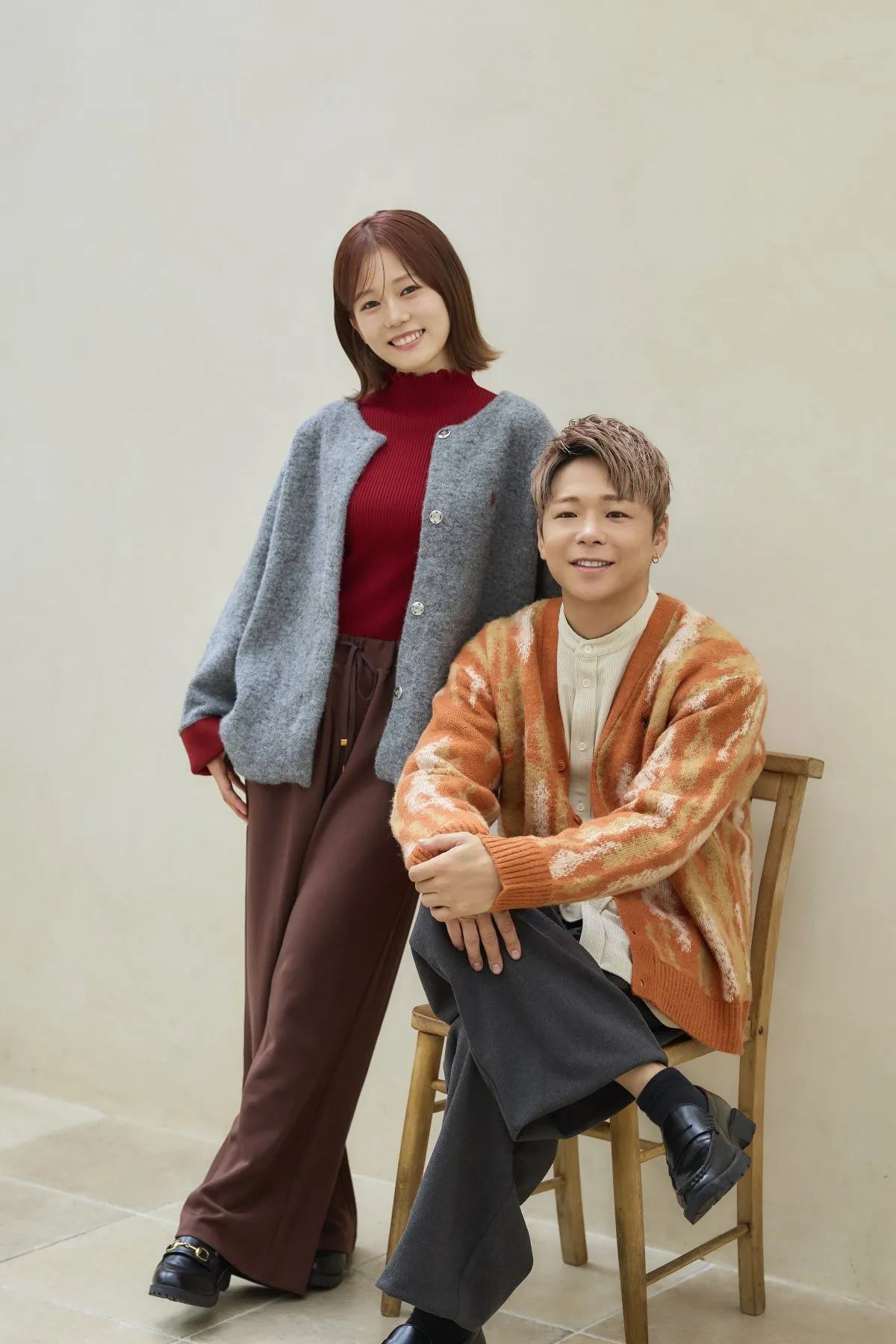 武尊＆川口葵、“夫婦共演”カジュアルな秋冬コーデ披露　「U.S. POLO ASSN.」新作のイメージモデルに起用