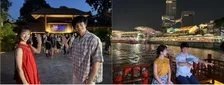 庄司智春＆川田裕美、海外旅行2ショット　2泊3日でシンガポールへ「家族には申し訳ないですが…」
