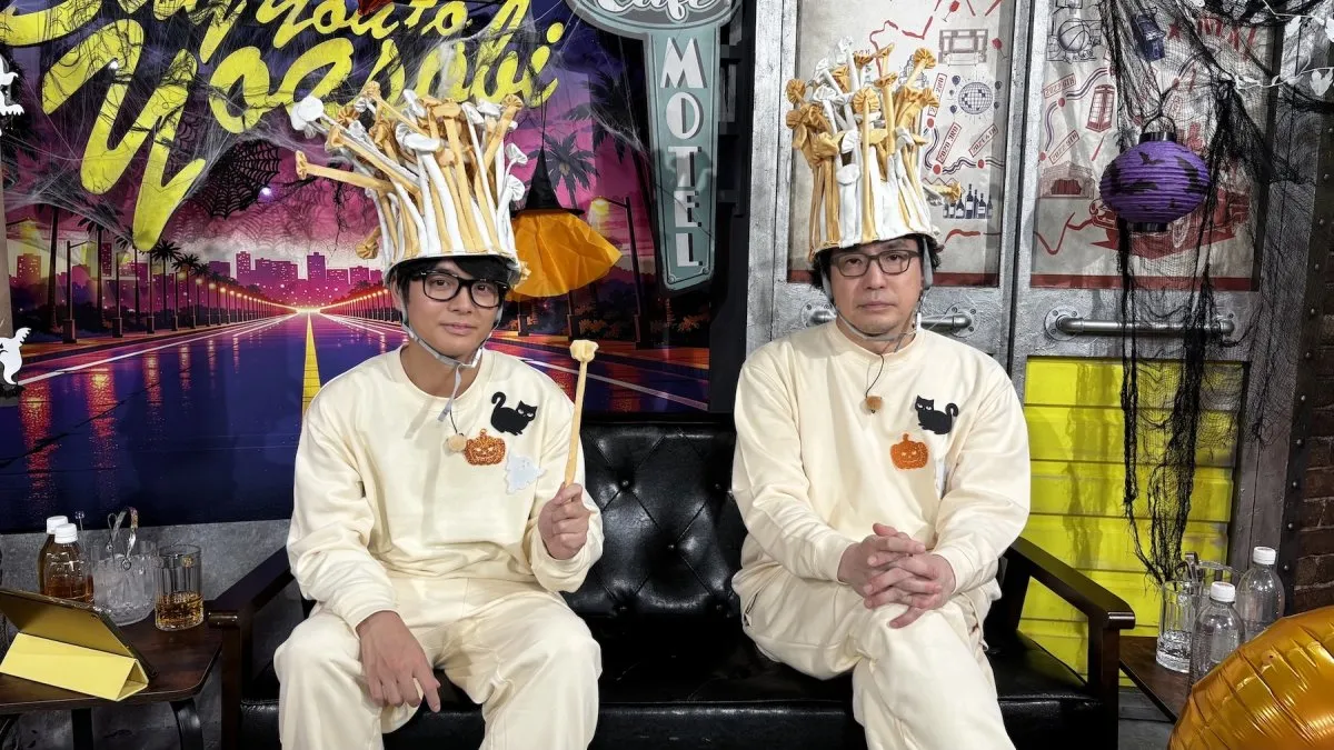 安元洋貴＆榎木淳弥、ハロウィン仮装は“ひろきえのき”　 激痛足ツボに「鈴木ぃぃぃ！」【声優と夜あそび】