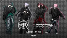 騎士X - Knight X -とZOZOTOWNがコラボ　描き下ろしイラスト使用の限定9アイテム発売