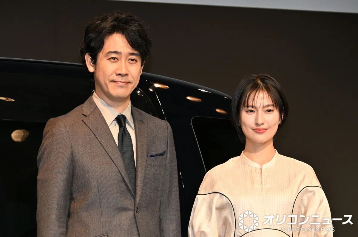 大泉洋＆恒松祐里のイベント、台風の影響で開始遅れる　CM撮影秘話「大泉さんの『ムムムッ』のバリエーションがすごかった」