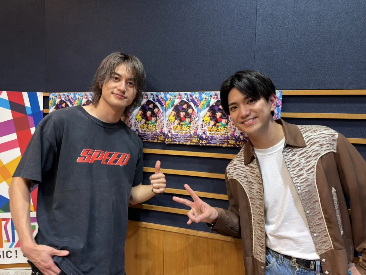 Aぇ! group正門良規＆小島健、実写『おそ松さん』公開直前に55分ラジオ特番　撮影裏話＆FM大阪懐かしトーク