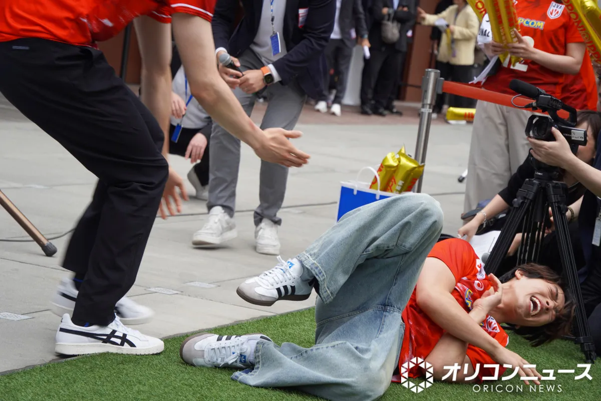 timelesz原嘉孝、男子バレー・石川祐希のボール直撃「最高の始球式になりましたね！」