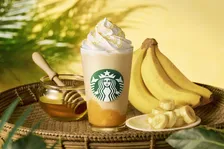 【きょうから】スタバ新作『ハニー バナナ フラペチーノ』登場　王道のバナナ×はちみつを堪能