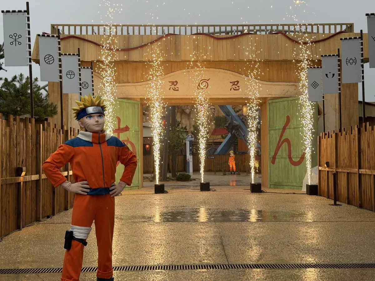 仏のテーマパークでNARUTO効果　来園者数が大幅増　螺旋丸体感のアトラクションや九尾のジェットコースター人気