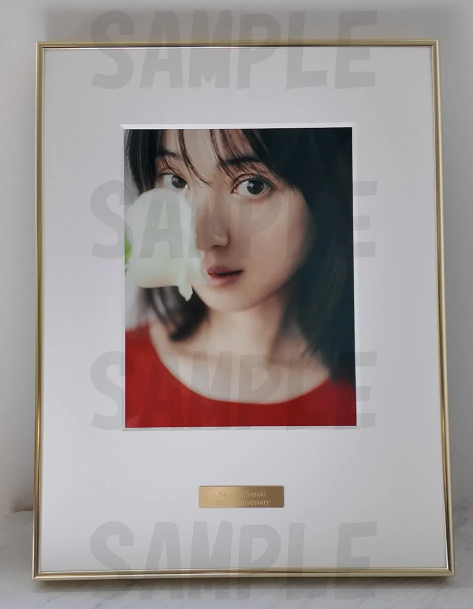 佐々木希、20年分の美しさを一枚に　未公開カットを“高級額装”で20枚限定発売へ