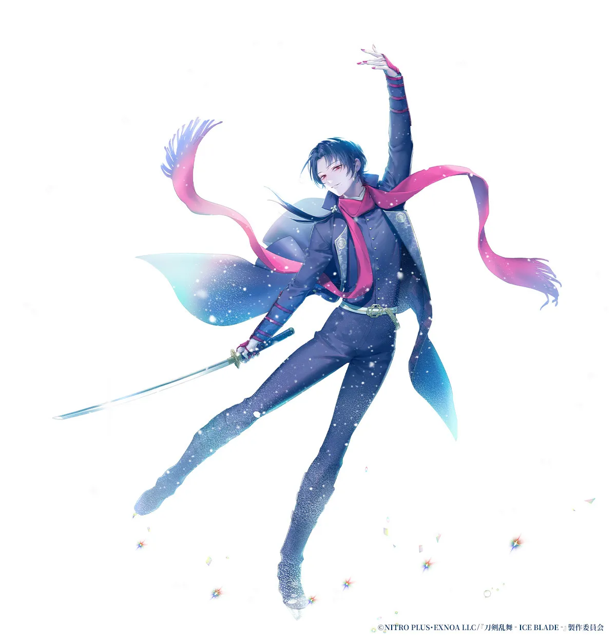 アイスショー『刀剣乱舞』、“加州清光”書き下ろしビジュアル公開