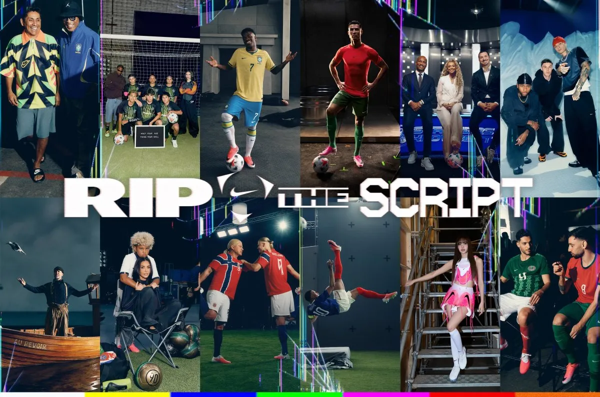 NIKEフットボール映像にスタープレーヤー＆超豪華セレブ続々　LISA、トラヴィス、キム・カーダシアン…