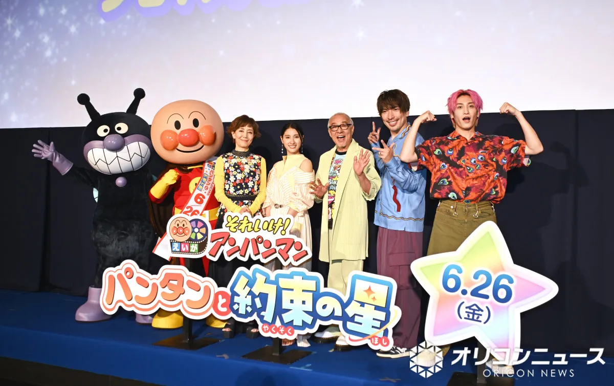 アンパンマンファミリー、収録前にラジオ体操　中尾隆聖が明かす　戸田恵子は「先生みたい」