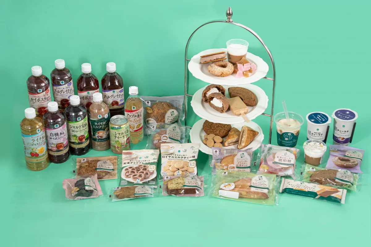 ファミリーマート×「Afternoon Tea」“過去最多”全28種類を展開　初のお酒＆アールグレイ香るスイーツがずらり