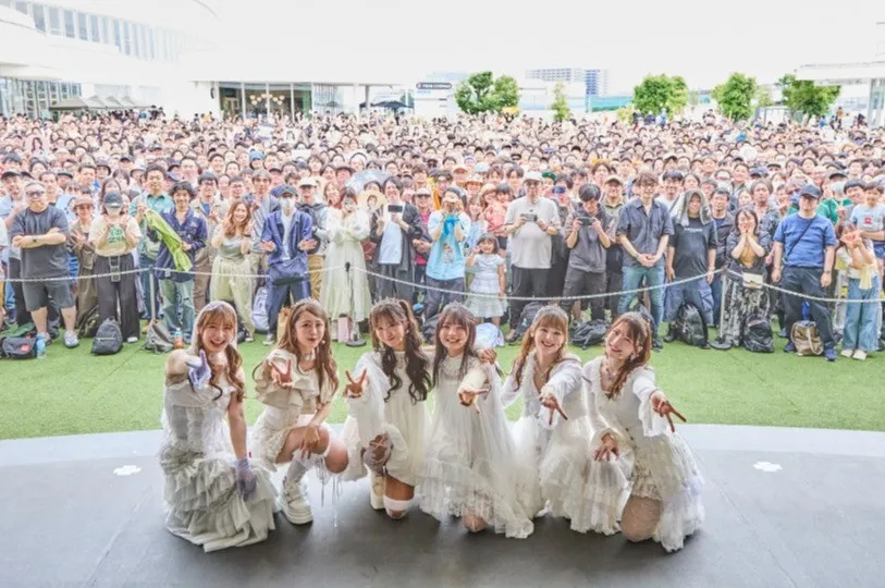 『NOBROCK TV』発アイドル・DRAW▲ME、まさかのメジャーデビュー　1500人以上が集まったリリイベでサプライズ発表