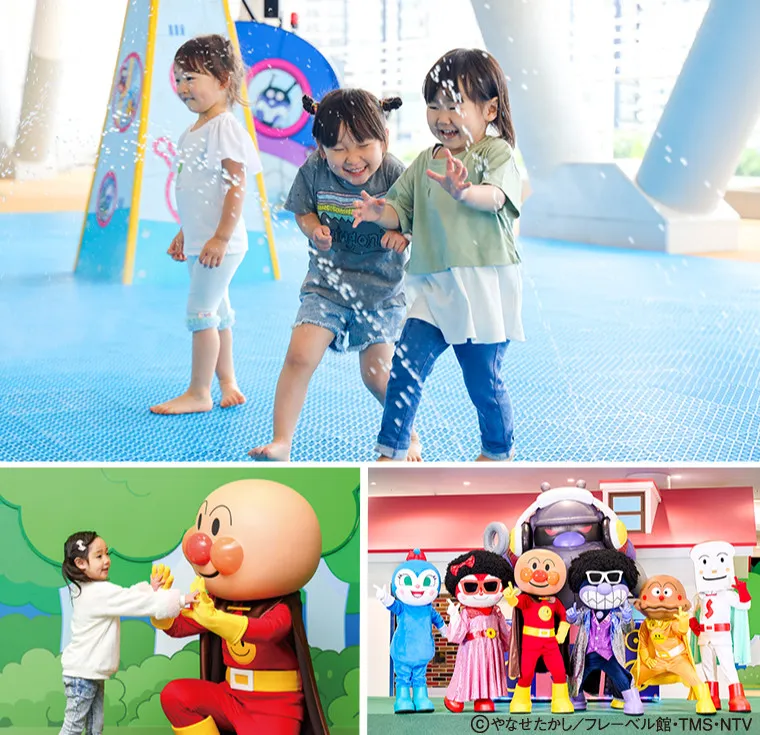 【横浜アンパンマンこどもミュージアム】“夏に親子で楽しめる”イベント開催　「水あそびひろば」やばいきんまんステージなど