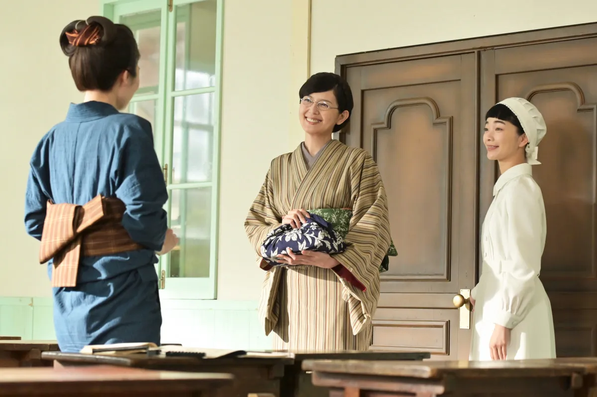 『風、薫る』喜代が病院にやってきて…　第64回場面カット