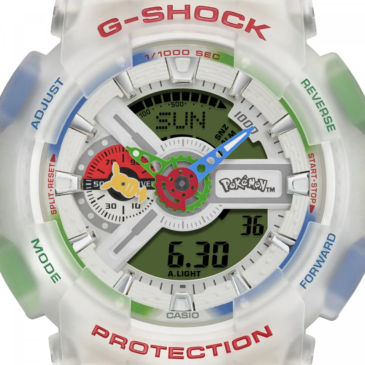 「G-SHOCK」×「ポケモン」30周年モデル誕生　ピカチュウやミュウも腕元に“30匹のポケモンが集結”