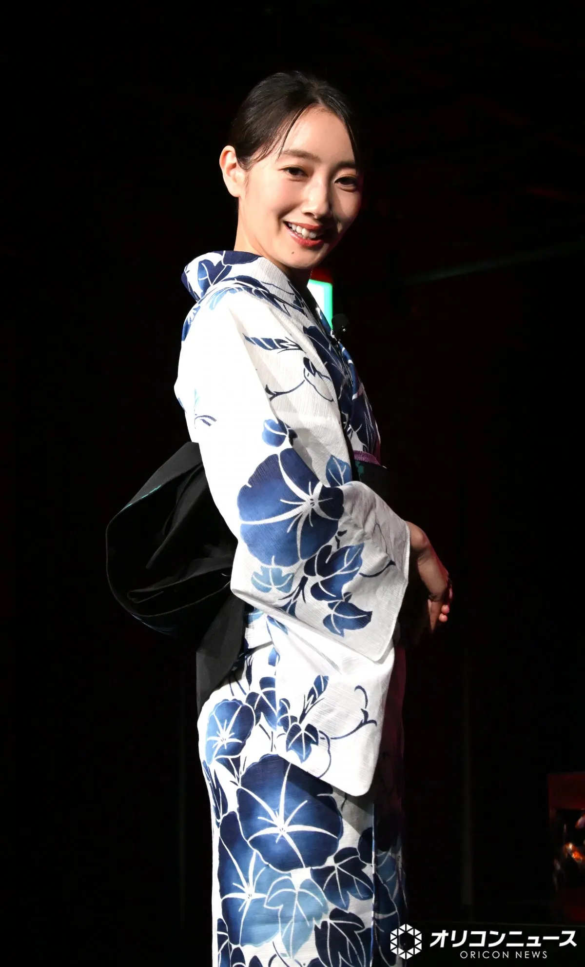 波瑠、涼やかな浴衣姿でアクアリウムイベント　一緒に来たい人は「うまくいったら推しを」