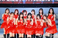 Juice=Juice、EP発売記念イベントで「盛れ！ミ・アモーレ」2発　リーダー段原瑠々「ショッピングモールとは思えない！」人気ぶり示す大熱狂