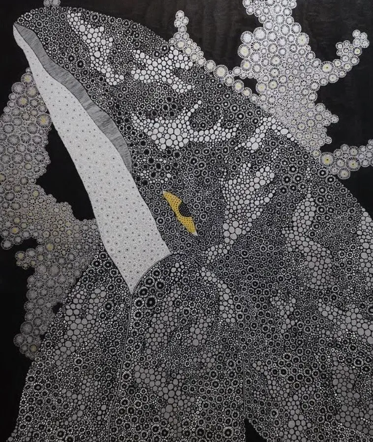 絵画経験ゼロ、約半年で５千フォロワーの画家　「病気がなかったら絵描いていない」双極性障害と向き合い続けた奇跡の一枚
