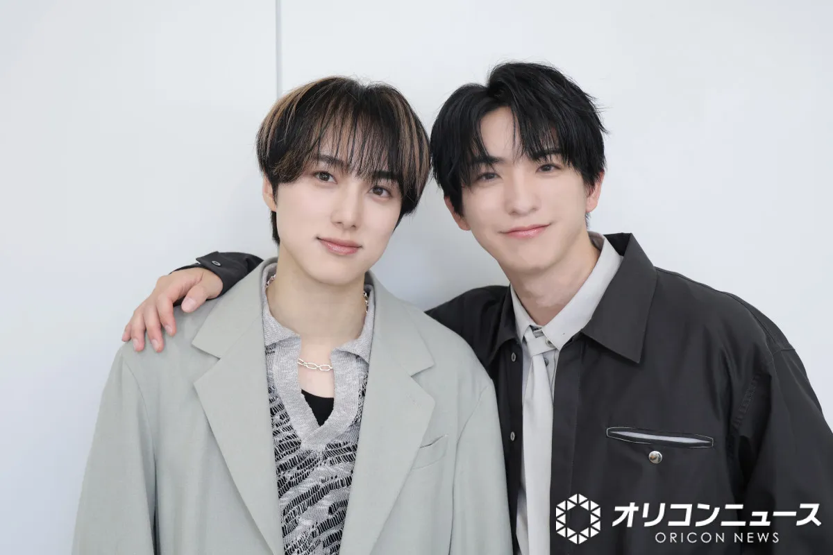 前田公輝＆INI尾崎匠海、初対面30分で打ち解け　第一印象は「カメレオン俳優」「優しい愛情を注がれる方」【インタビュー】