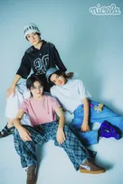 宮岡大愛＆善如寺來＆山岸想、『nicola』に“進級”　3人で初の連載ページが始動