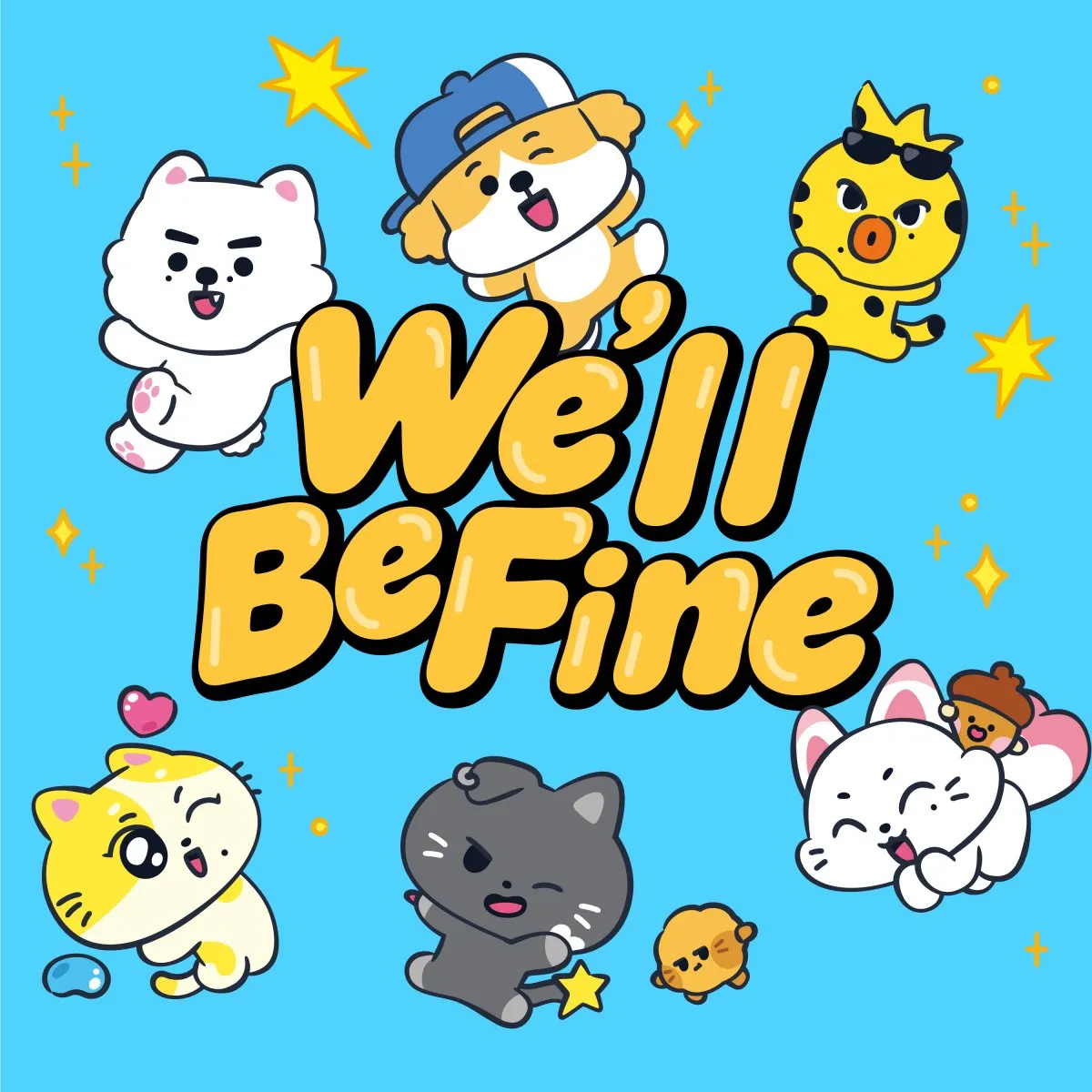 ENHYPENの公式キャラクター「ENCHIN」、日本を旅する姿　「We'll Be Fine」リリース＆MV公開