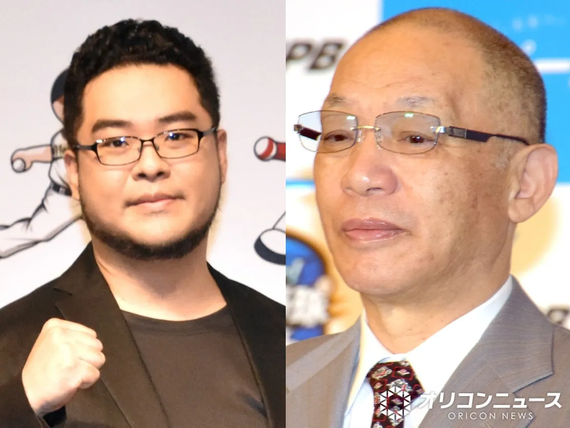 落合福嗣、父・博満氏＆母・信子さんの“仲良くピース”2ショット披露「ひろみつ、ピースサインがシュートの握りになりがち」