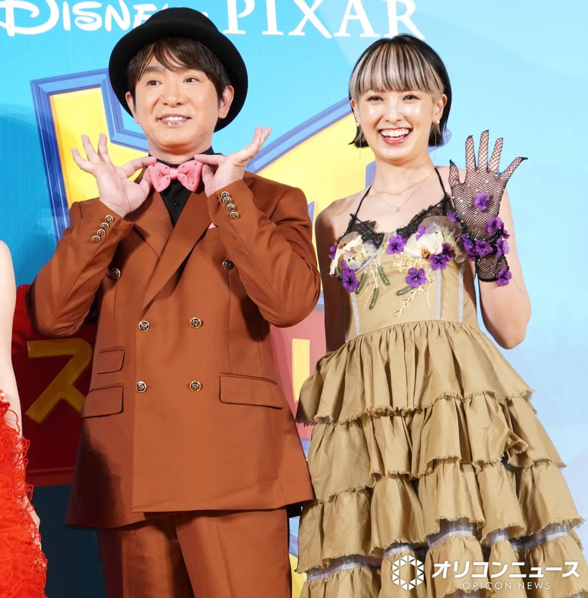 南明奈＆濱口優夫妻、仲良くレッドカーペット　手を差し伸べエスコート「子どもと見られるのがすごく楽しみ」