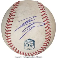 大谷翔平MLB投手デビュー戦の実使用・直筆サイン入りボール、銀座三越で展示【概要・展示品一例あり】