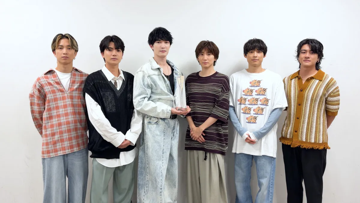 【オリコン上半期】SixTONES、デビュー“6”周年に自己最高金額で自身初の上半期音楽ソフト1位「皆さんが支えてくださったおかげ」
