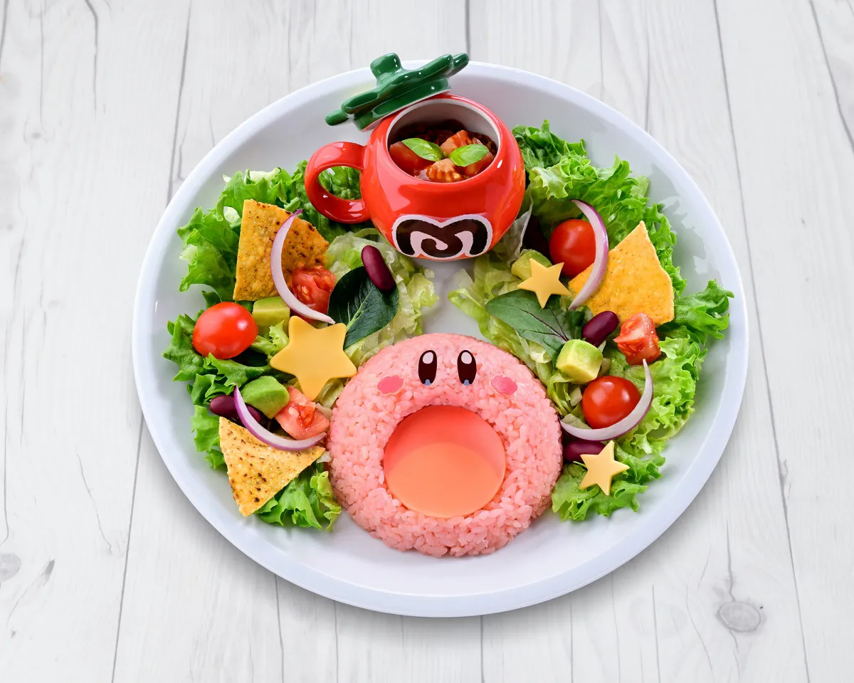 『カービィカフェ』夏季限定メニューが7・8登場　「マキシムトマト」「元気ドリンク」など“かいふく”テーマの全7種