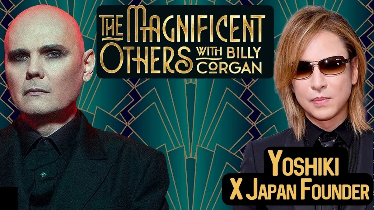 YOSHIKI、ビリー・コーガン（The Smashing Pumpkins）のポッドキャスト出演　世界的ロックスターとの交流続く