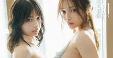 最強美ボディインフルエンサー「エリマリ姉妹」が『FRIDAY』表紙＆巻頭登場　台湾での濃密な絡み合いで魅せる