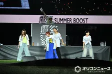 TRF、『鷹祭 SUMMER BOOST』で代表曲を3連発の圧巻パフォ　球場が広すぎて回りきれずSAMが苦笑い「体力的に無理だった」