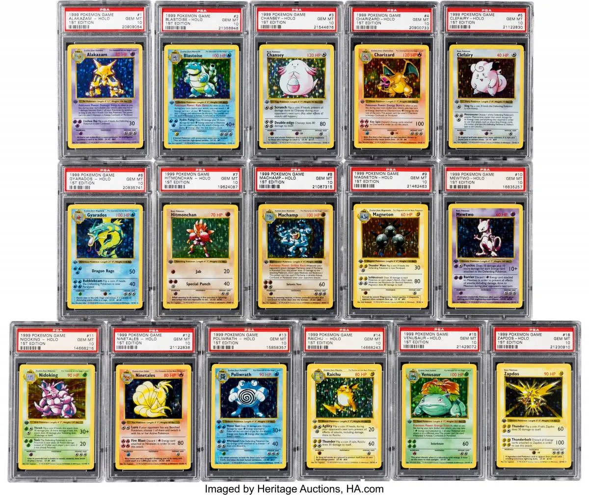 初期ポケモンカード全102枚セット、約1億9955万円で落札　公開販売における最高額を記録で背景説明