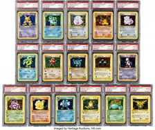 初期ポケモンカード全102枚セット、約1億9955万円で落札　公開販売における最高額を記録で背景説明