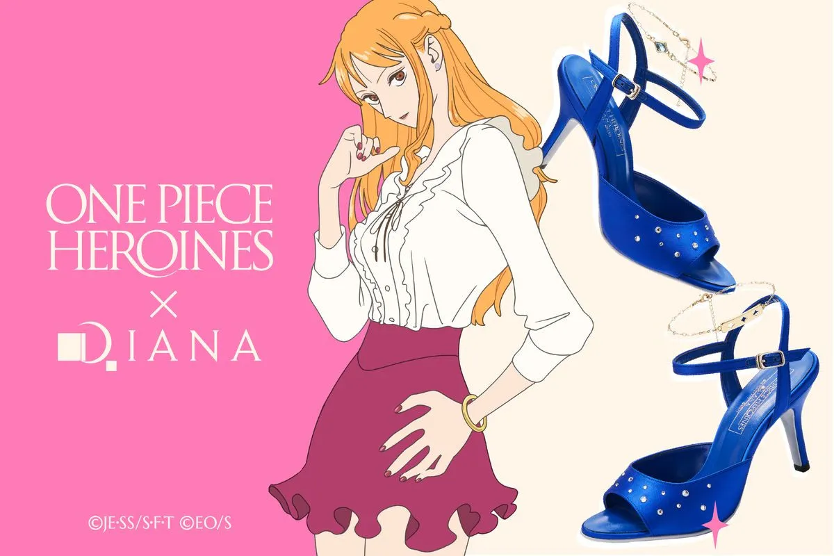 『ONE PIECE HEROINES』おしゃれ！ナミ着用「戦える靴」再現　ダイアナとコラボで新発売