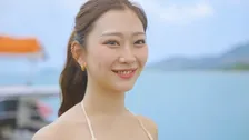 『PRODUCE 101 JAPAN THE GIRLS』参加モデルがサムイ島で“イケメンプロテニスプレイヤー”に熱視線「ロン毛が似合う人が好き」